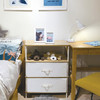 3/4层收纳柜 浅棕色白色 商品缩略图4