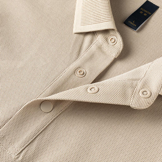 【100棉】罗蒙男士夏季薄款Polo衫休闲透气t恤男士polo衫通勤短袖t恤男士t恤 商品图10