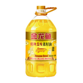 金龙鱼非转压榨菜籽油4L