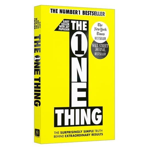 重要的事 只有一件 成功从聚焦一件事开始 英文原版 The One Thing 企业管理 加里凯勒 杰帕帕森 英文版进口原版英语书籍 商品图0