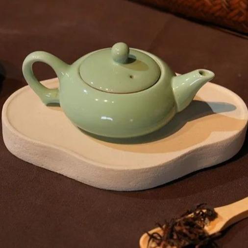 巴蜀汉陶·四神兽汉瓦当干泡壶承，沉淀岁月痕迹，古朴韵味有艺术感，还能咕嘟嘟吸水【新款荷韵茶盘  ,预售15天发】【G】 商品图6