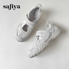 预售7天|Safiya/索菲娅2025芭蕾风魔术贴透气网面百搭机能德训休闲鞋SFD3111417 商品缩略图5