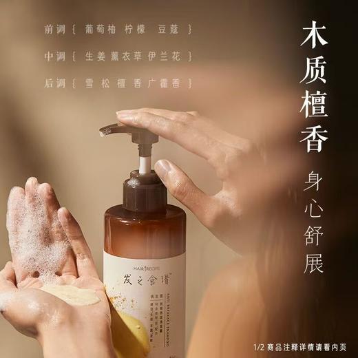 发之食谱生姜根茶防断洗发水|东方茶萃+四重姜根元，强韧发丝，减少落发断发 商品图5