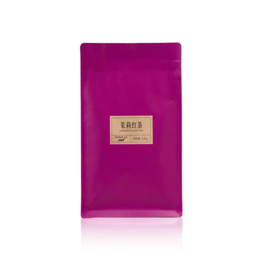 品味牌茉莉红茶一级茶叶袋装100g自饮装竹叶青茶业出品 商品图4