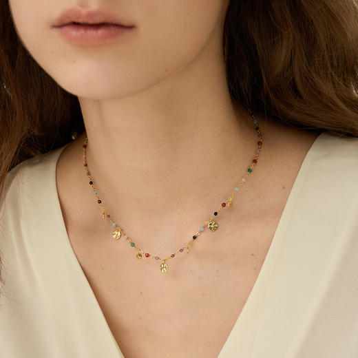 ARSIS银饰丨 秘密花园系列 缤纷派对项链 商品图3