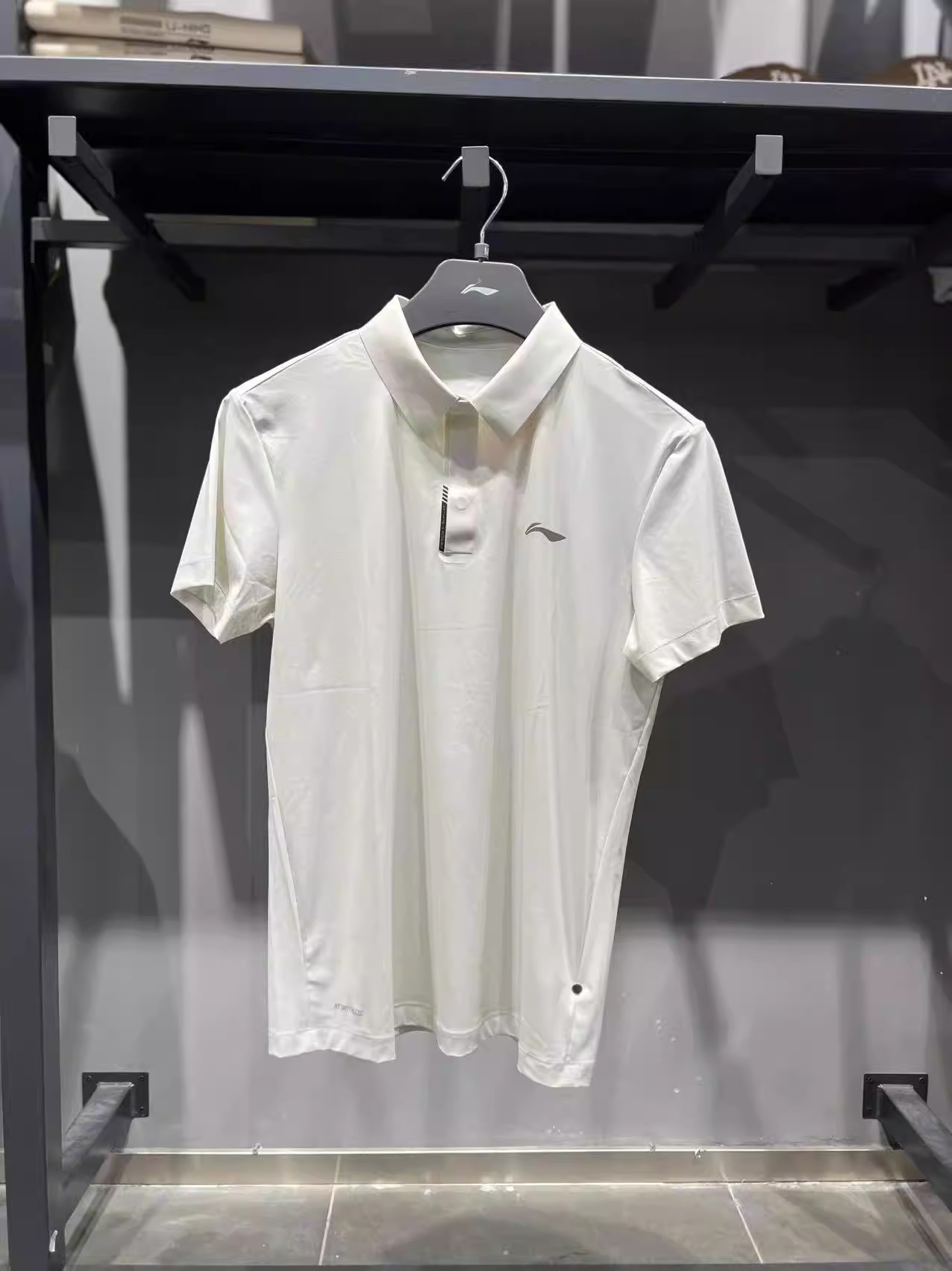 李宁短袖POLO衫2025夏季新款男子健身系列凉感防晒速干T恤APLV177