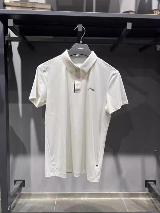 李宁短袖POLO衫2025夏季新款男子健身系列凉感防晒速干T恤APLV177 商品图0