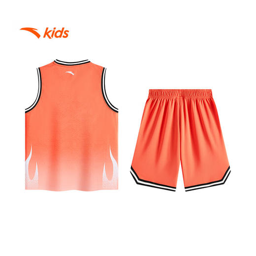 安踏儿童套装男大童篮球系列运动透气篮球比赛套352531201 商品图1
