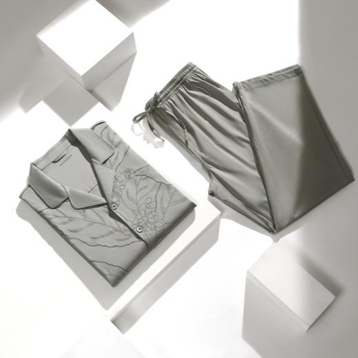 【冰肌锗】SCHIESSER德国舒雅高端铂雅家居服套装64.7% cotton|棉35.3% polyester7冰肌锗(聚酯纤维）70/s1 150g/m2  99/24992H 商品图5