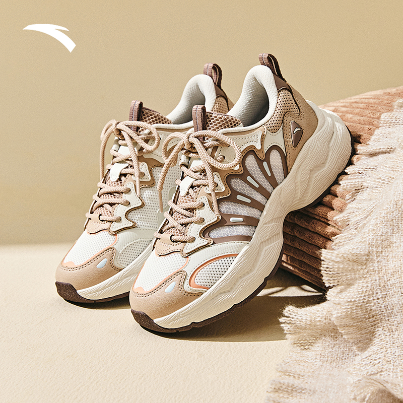 【林孝埈同款】安踏陨石丨潮流撞色休闲鞋女百搭运动鞋122538851