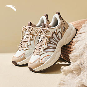 【399任选2件】【林孝埈同款】安踏陨石丨潮流撞色休闲鞋女百搭运动鞋122538851