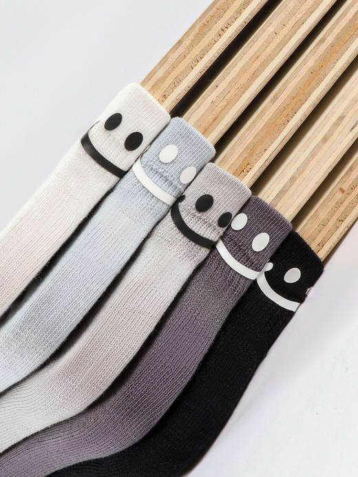 任选5双36.8元 足装秀春夏男小耳朵船袜护跟网眼竹棉透气薄款棉袜 商品图3