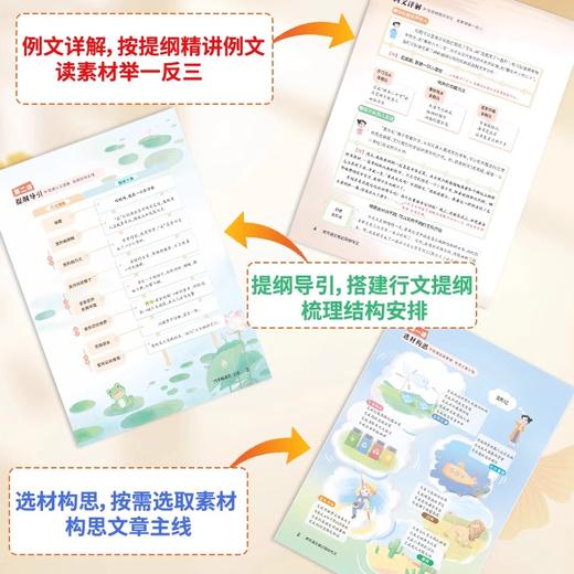 状元语文笔记同步作文小学三四五六年级上册下册语文人教版状元成才路范文大全优秀作文 商品图2