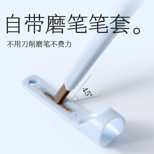 【持久显色一整天❗️新升级旋转式刀锋眉笔】一笔多用，画眉毛，画卧蚕，画眼线，画下睫毛！野生眉防水耐蹭不脱色下睫毛眼线笔不晕染不脱妆L 商品图1
