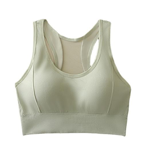 运动内衣女士防震防下垂跑步 背心式瑜伽服美背文胸健身上衣 商品图4