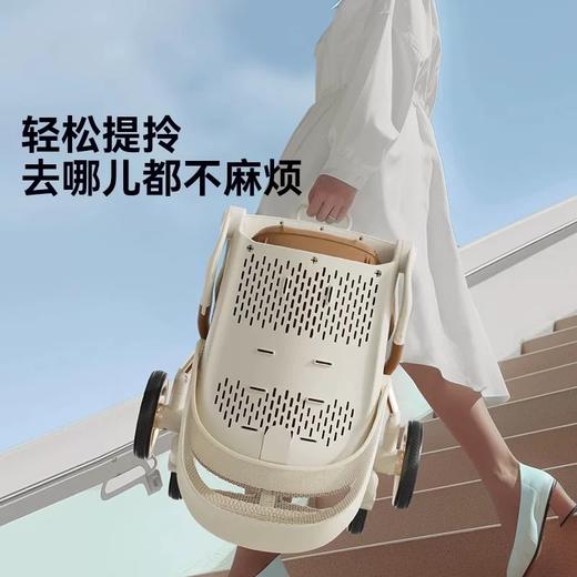 【春上新】8楼英氏YeeHoO 英氏H2风行遛娃神器高景观婴儿车推车可坐可躺可折叠外出轻便溜娃吊牌价1680 活动价1428元 商品图6