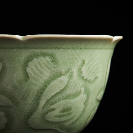 胜溪草堂·耀州窑雅器集，偷得天上琉璃色，巧剔（印）青山叠嶂景【G】 商品图4