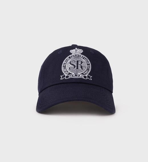 Sporty & Rich - Royal Club Hat - Dark Navy - 女装 - 帽子 - 蓝黑色 商品图0