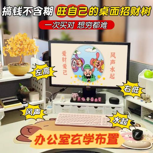 🔥市场最高版本！【聚宝盆水晶发财树】招财转运利器，富贵挡不住，财源滚滚来，水逆宝子必入❗让好运「树」之不尽！ 商品图7