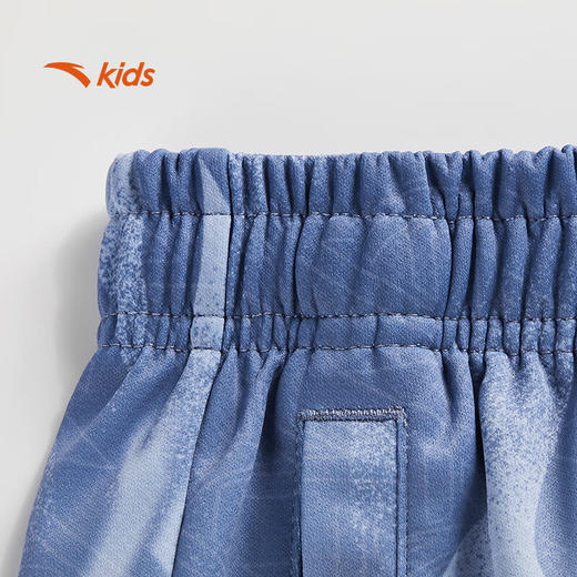 安踏儿童裤子男大童篮球系列篮球男针织五分裤352531702 商品图2