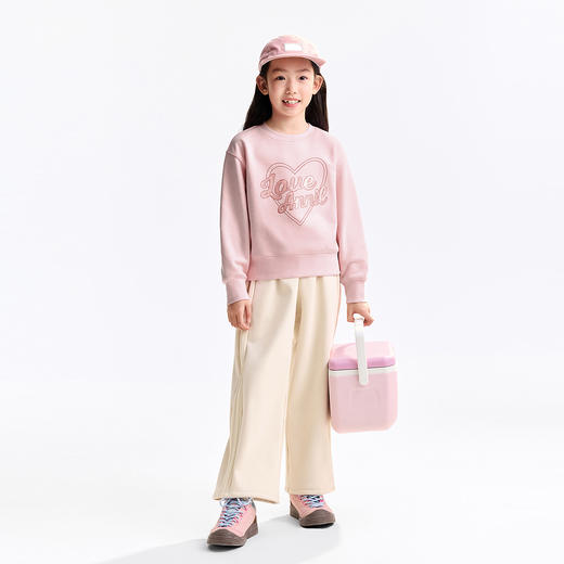 女童圆领长袖卫衣秋季新款安奈儿童装EG531515 商品图5