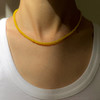 订购6周到｜Hermina Athens-Yellow-黄色 玻璃水晶 串珠 项链［希腊设计师］ 商品缩略图1