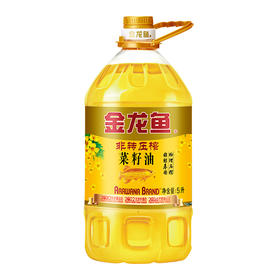 金龙鱼 非转压榨菜籽油5L