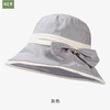 渔夫帽韩国拼色蝴蝶结透气防晒帽，减龄百搭户外大沿遮阳帽A14-1-3-M3427 商品缩略图7