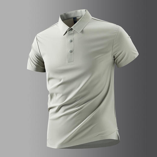 【凉感抗菌抗皱】罗蒙男士夏季短袖polo衫百搭舒适休闲商务男t恤运动短袖 商品图2