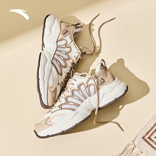 【林孝埈同款】安踏陨石丨潮流撞色休闲鞋女百搭运动鞋122538851 商品图2