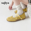预售7天|Safiya/索菲娅2025芭蕾风休闲透气魔术贴浅口百搭玛丽珍单鞋SFD3111418 商品缩略图6