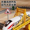 【超大号电动火车+高铁充电版】电动小火车带轨道列车玩具 男孩汽车高铁益智拼装 火车模型礼物 商品缩略图1