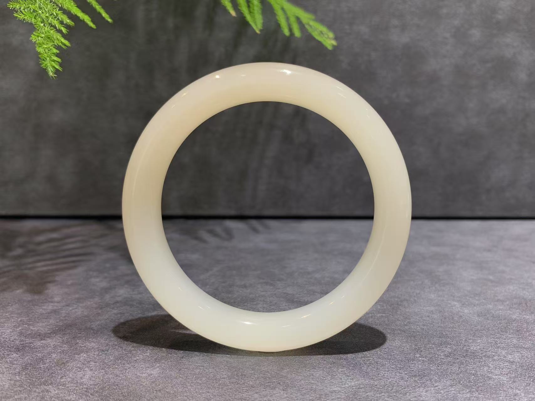 【御珠宫坊】藕粉手镯56mm