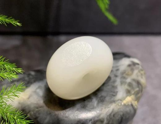 【御珠宫坊】羊脂白玉子料平安扣 商品图2