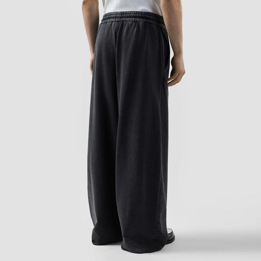 GCDS 男女同款棉质休闲运动裤 黑灰色 B1CM2300JH6 98 商品图1