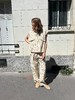 Ginette Garde  ANGELE马甲衬衫-黄条纹 商品缩略图1