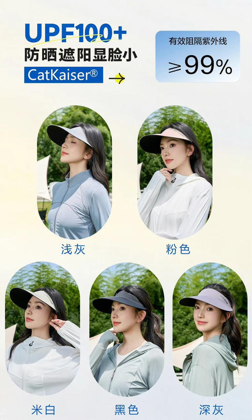 CatKaiser轻护防晒四件套 商品图5