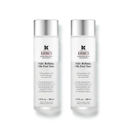 半价！Kiehl's 科颜氏 牛奶果酸水 200ml *2 商品图0