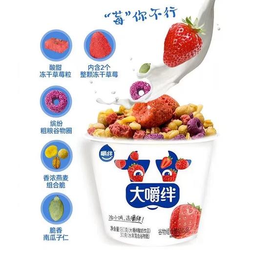 【BF】大嚼绊酸奶谷物组合-草莓 商品图1
