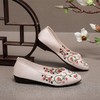 板牙专属！！【苏城纪】夏新品 成人女鞋	（胖脚拍大一码）尖头单鞋民族风中国风帆布低跟绣花布鞋	820L-7尖头 商品缩略图2