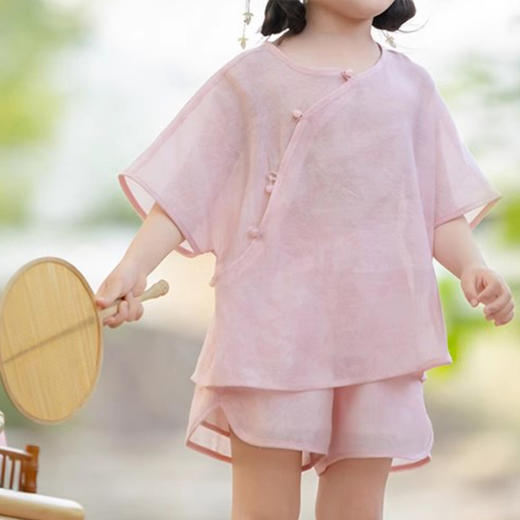 裁缝学苑TQ170新中式女童旗袍纸样短裤童装儿童古风裤子套装打版 商品图4