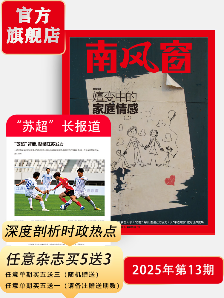 南风窗杂志2025年第13期：嬗变中的 家庭情感（含苏超内容、叶童专访）