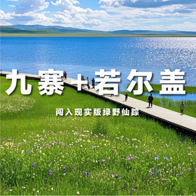 【发起活动| 2-8人小团 |九寨沟+若尔盖四日游】不可错过的仙境般美景，在侣途中不期而遇~