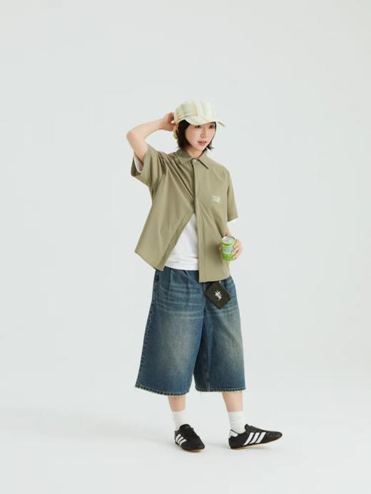 OADB/O25S79A03B01/牛仔7分裤 商品图2