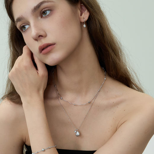 ARSIS丨 流光系列 极光吊坠项链 商品图5