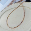 【限量】漫不经心的轻奢仪式感，设计师一对一串珠配色 wan美ji致稀有物 3-3.5mm 纯天然色幻彩小珍珠项链 淡水珍珠 chao美国货 超显白 商品缩略图5