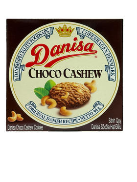 【香港直邮】丹麦皇冠朱古力腰果牛油曲奇 90g Danisa Choco cashew