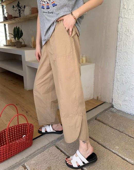 日单超薄酵棉花苞裤阔腿裤061807 商品图4