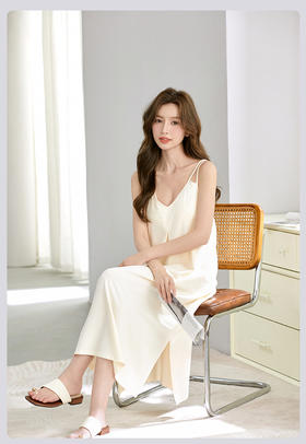 限时9折【居家睡裙系列】A类 自带胸垫款 隐形更贴心 柔软面料宽松版型 不拘束SQ3034B-CC