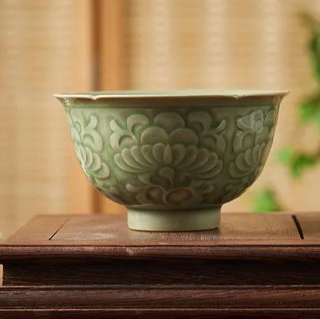 胜溪草堂·耀州窑雅器集，偷得天上琉璃色，巧剔（印）青山叠嶂景【G】 商品图9